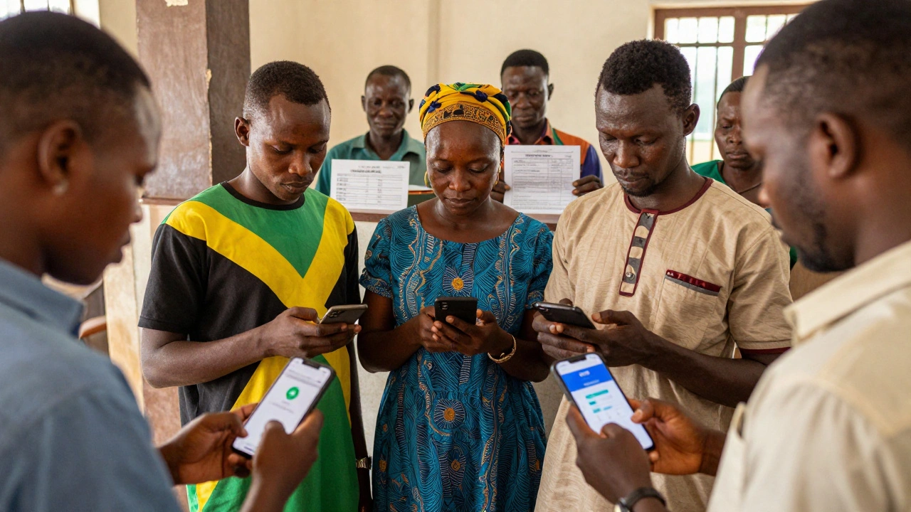 People in Nigeria, Jamaica, and China using smartphones to send instant digital money via central bank currencies.