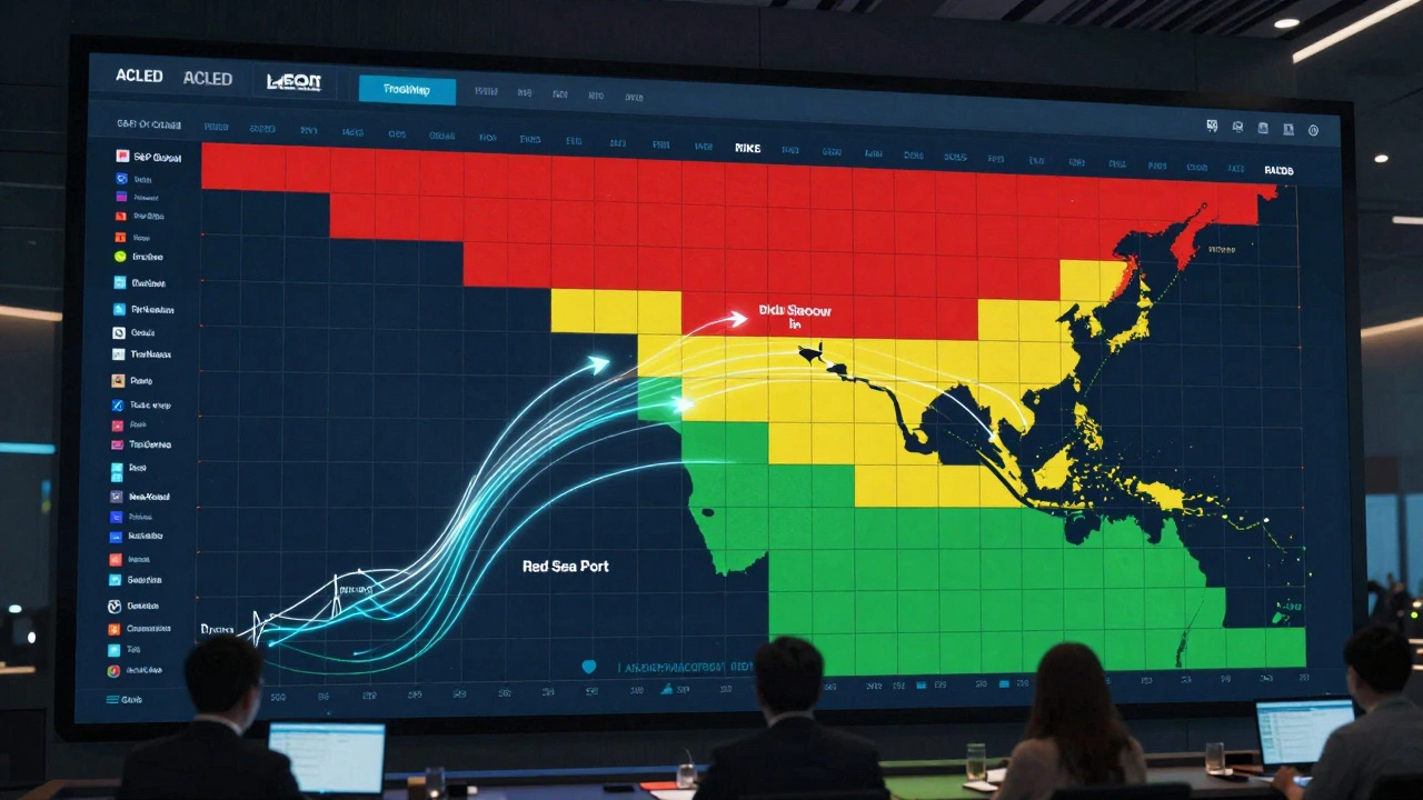 Enterprise Risk Heatmaps: Quantifying Exposure to War, Trade Shocks, and Regulation