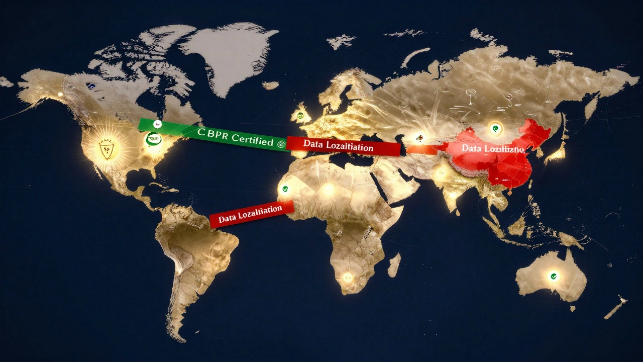 Digital Trade Rules: Data Localization, Privacy Regulations, and Cross-Border Data Flows