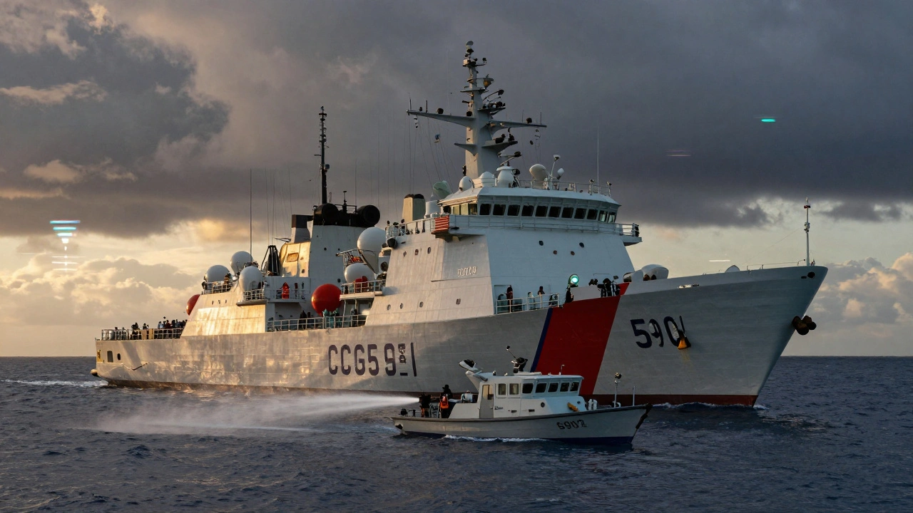 The Indo-Pacific Power Balance: Maritime Disputes, Trade Sanctions, and Great-Power Signaling