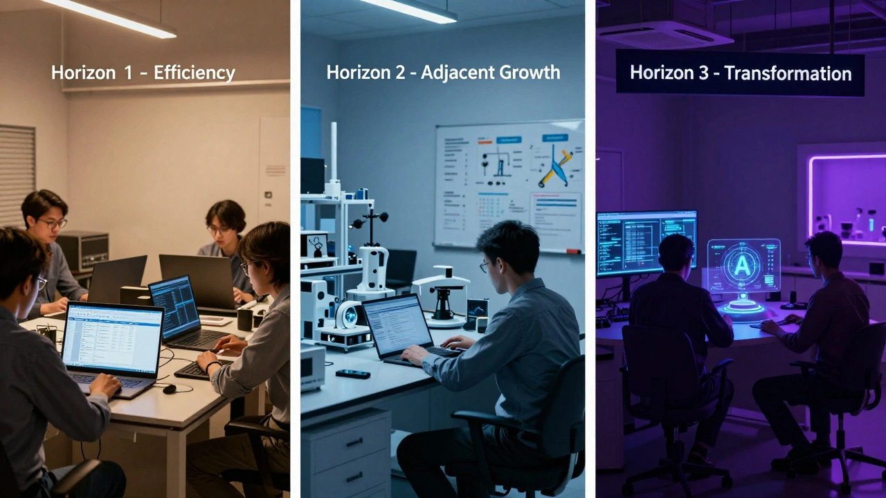 Innovation Portfolios: How to Balance Short-Term Gains and Long-Term Bets