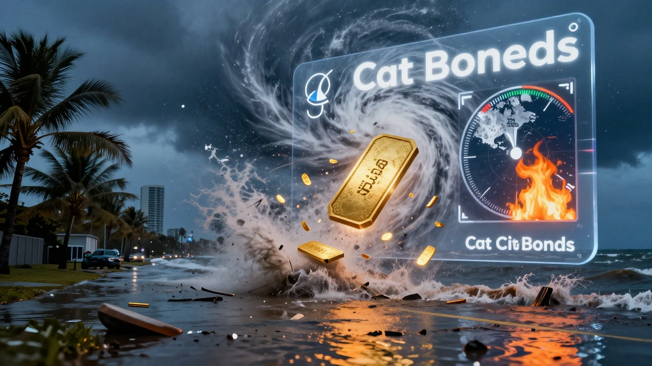 Insurance and Catastrophe Bonds: How Climate Risk Is Priced in Reinsurance Markets